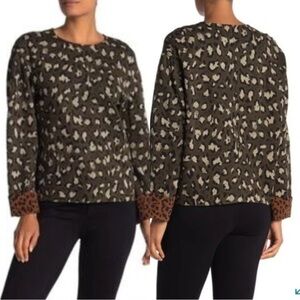 Diane Von Furstenberg Leopard Top